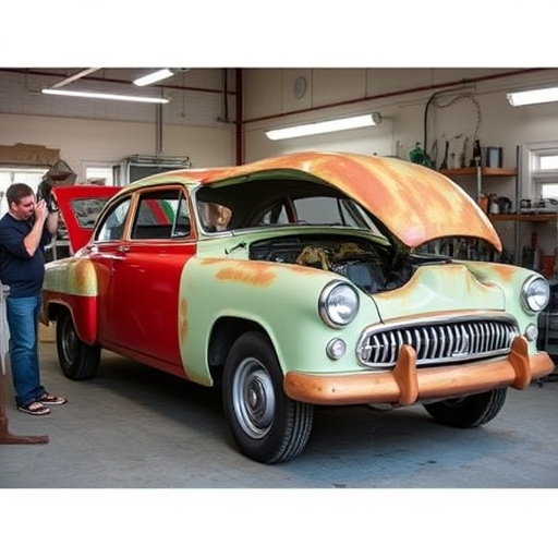 vehicle restoration process