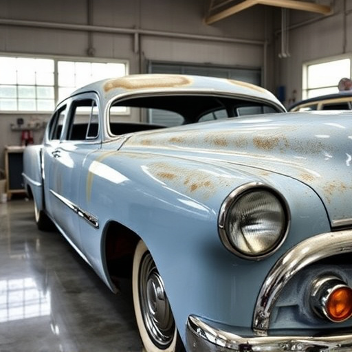 vehicle restoration process