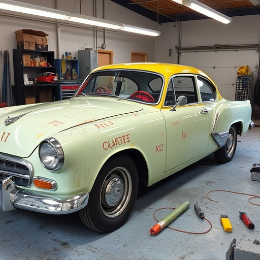 vehicle restoration process