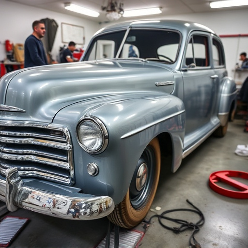 vehicle restoration process