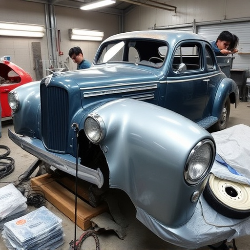 vehicle restoration process