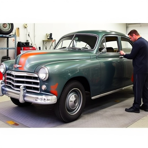 vehicle restoration process