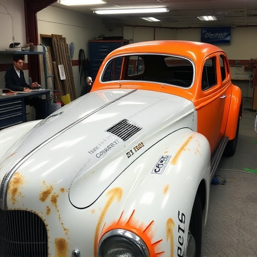 vehicle restoration process