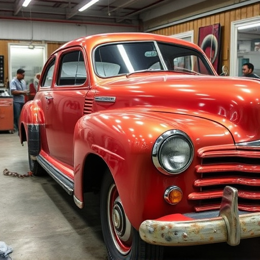 vehicle restoration process