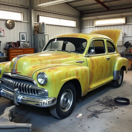 vehicle restoration process