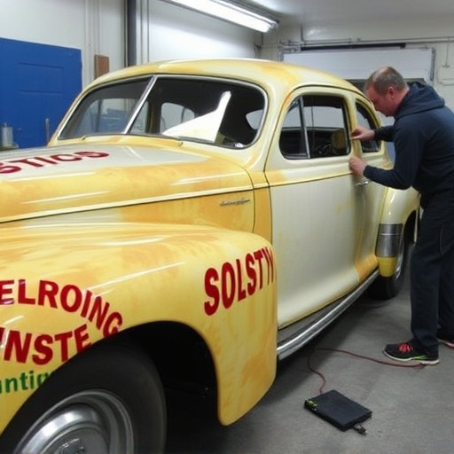 vehicle restoration process