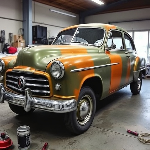 vehicle restoration process