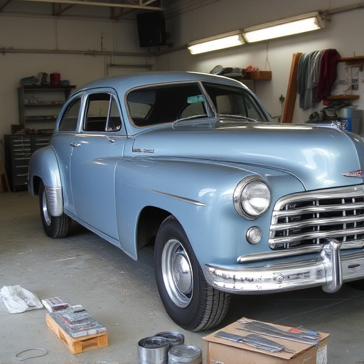 vehicle restoration process