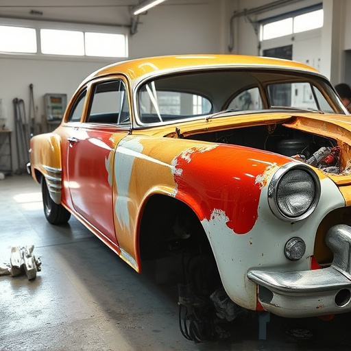 vehicle restoration process