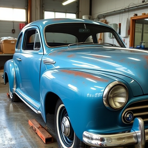 vehicle restoration process