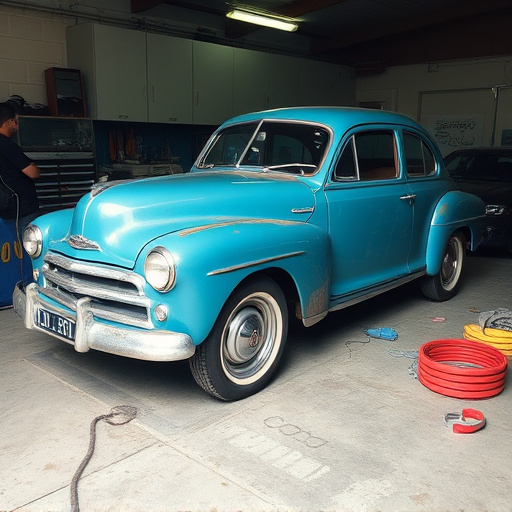 vehicle restoration process