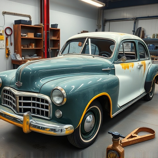 vehicle restoration process