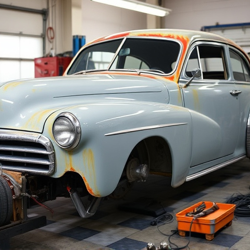 vehicle restoration process