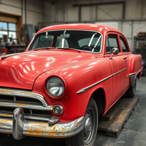 vehicle restoration process