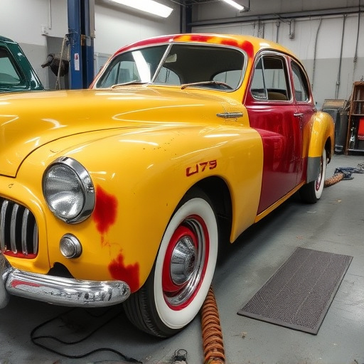 vehicle restoration process