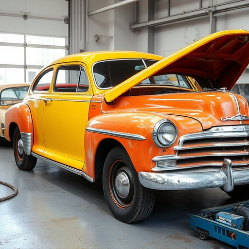 vehicle restoration process