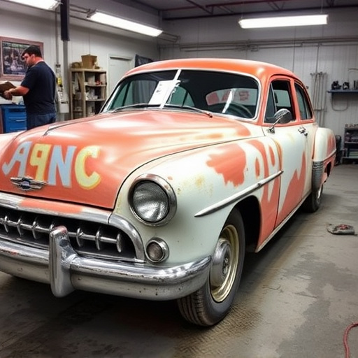 vehicle restoration process