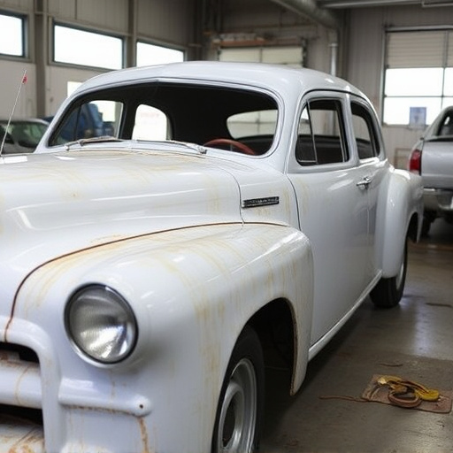 vehicle restoration process