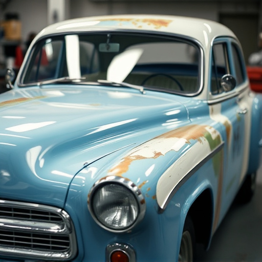 vehicle restoration process