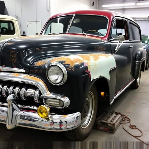 vehicle restoration process