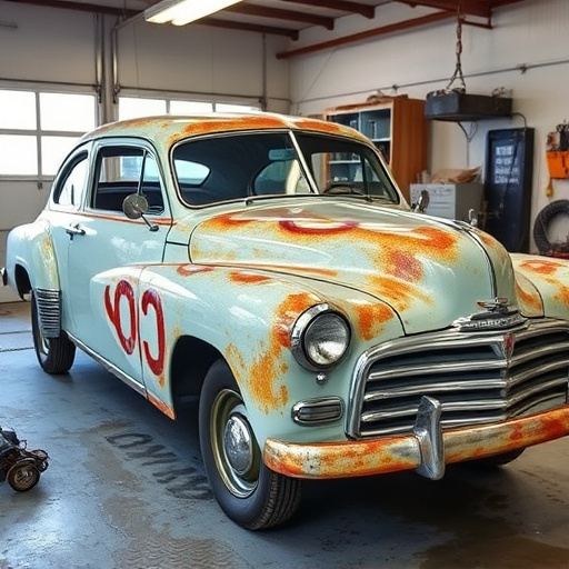 vehicle restoration process