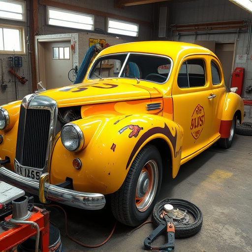 vehicle restoration process