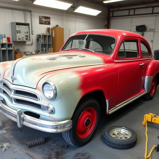 vehicle restoration process