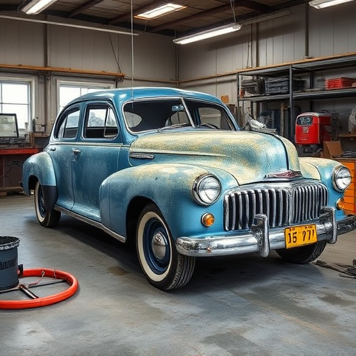 vehicle restoration process