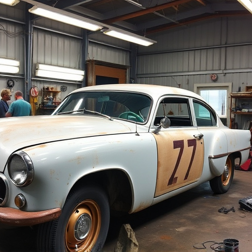 vehicle restoration process