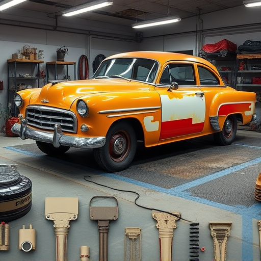 vehicle restoration process