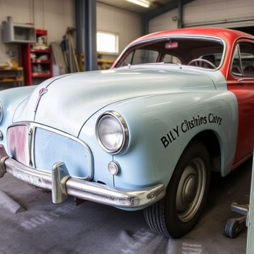 vehicle restoration process