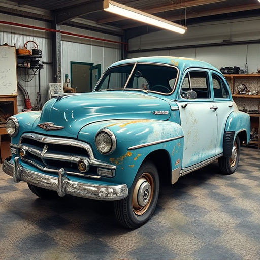 vehicle restoration process