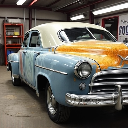 vehicle restoration process