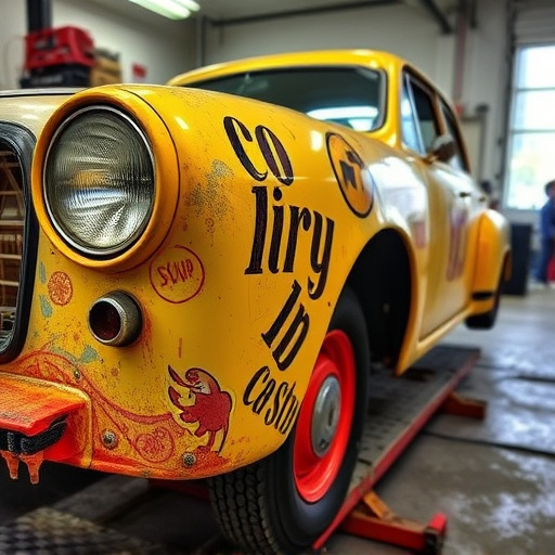 vehicle restoration process