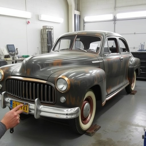 vehicle restoration process