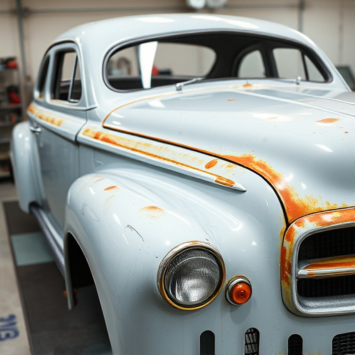 vehicle restoration process