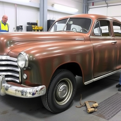 vehicle restoration process