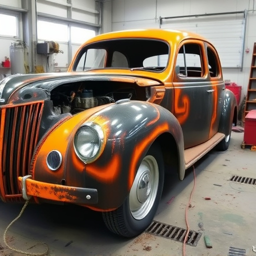 vehicle restoration process