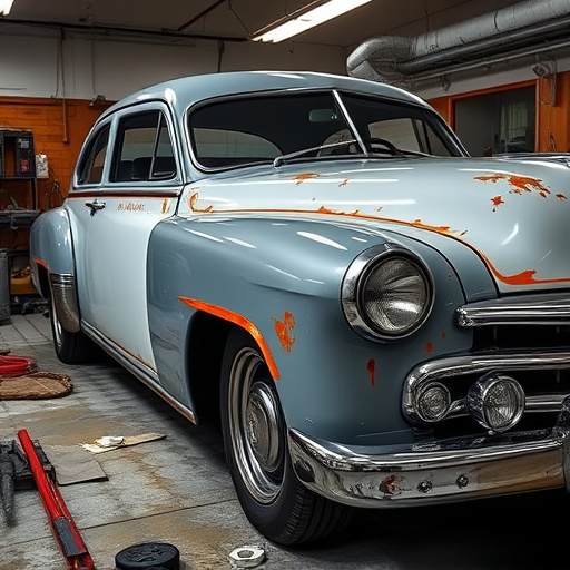 vehicle restoration process