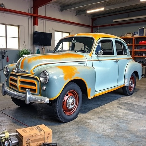 vehicle restoration process