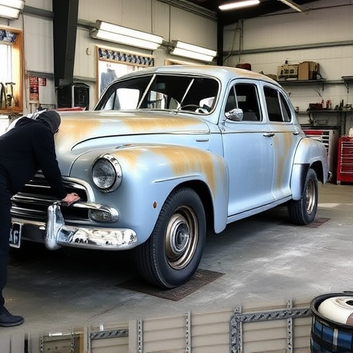 vehicle restoration process