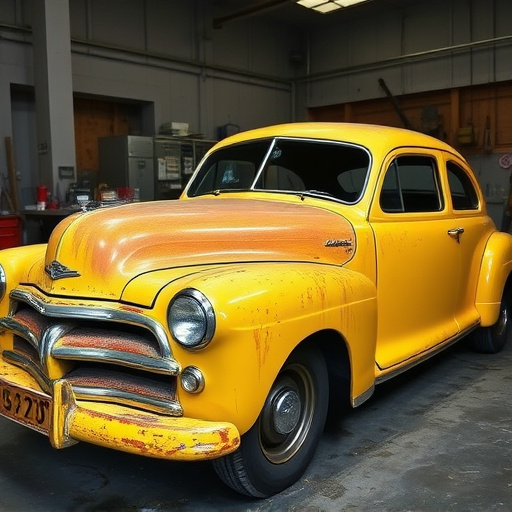 vehicle restoration process