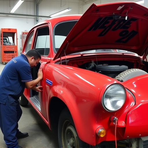 vehicle restoration process