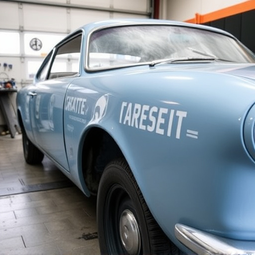 vehicle restoration process