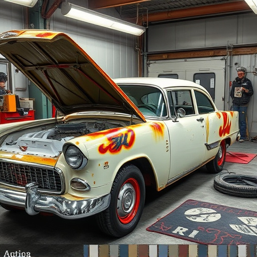 vehicle restoration process