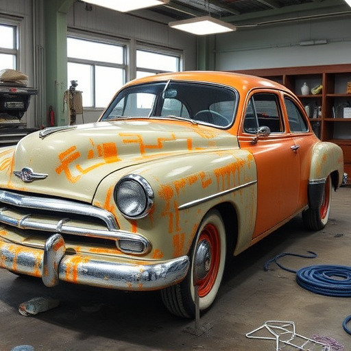 vehicle restoration process