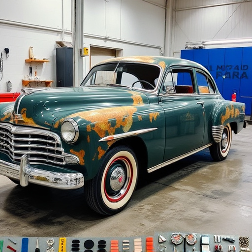 vehicle restoration process