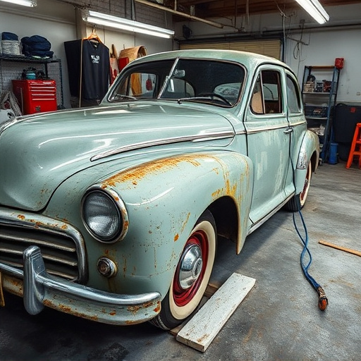 vehicle restoration process