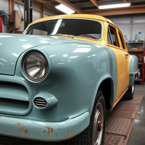 vehicle restoration process