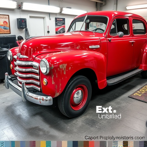 vehicle restoration process